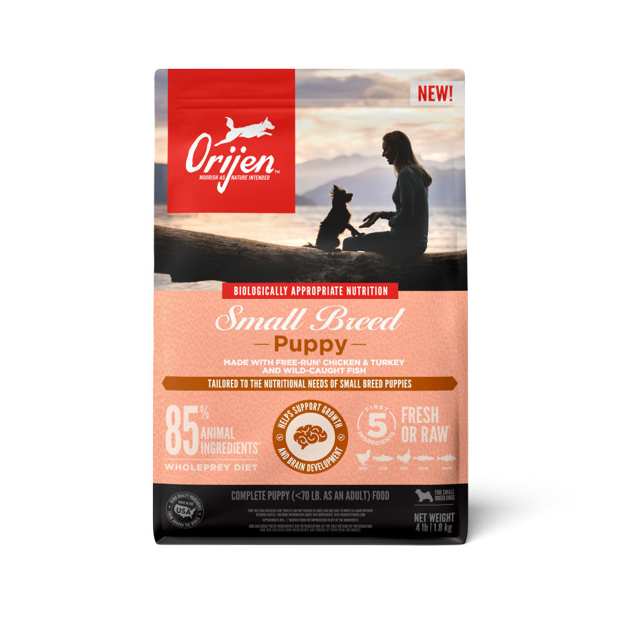 Orijen AMAZING GRAINS Small Breed High Protein Fresh or Raw Dry Puppy Food