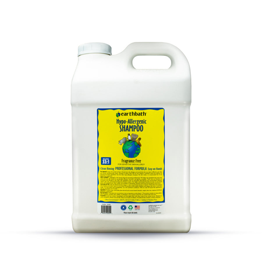 Earthbath Hypo-Allergenic Shampoo, Fragrance Free