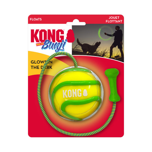KONG Bunji High-Viz Ball Dog Toy