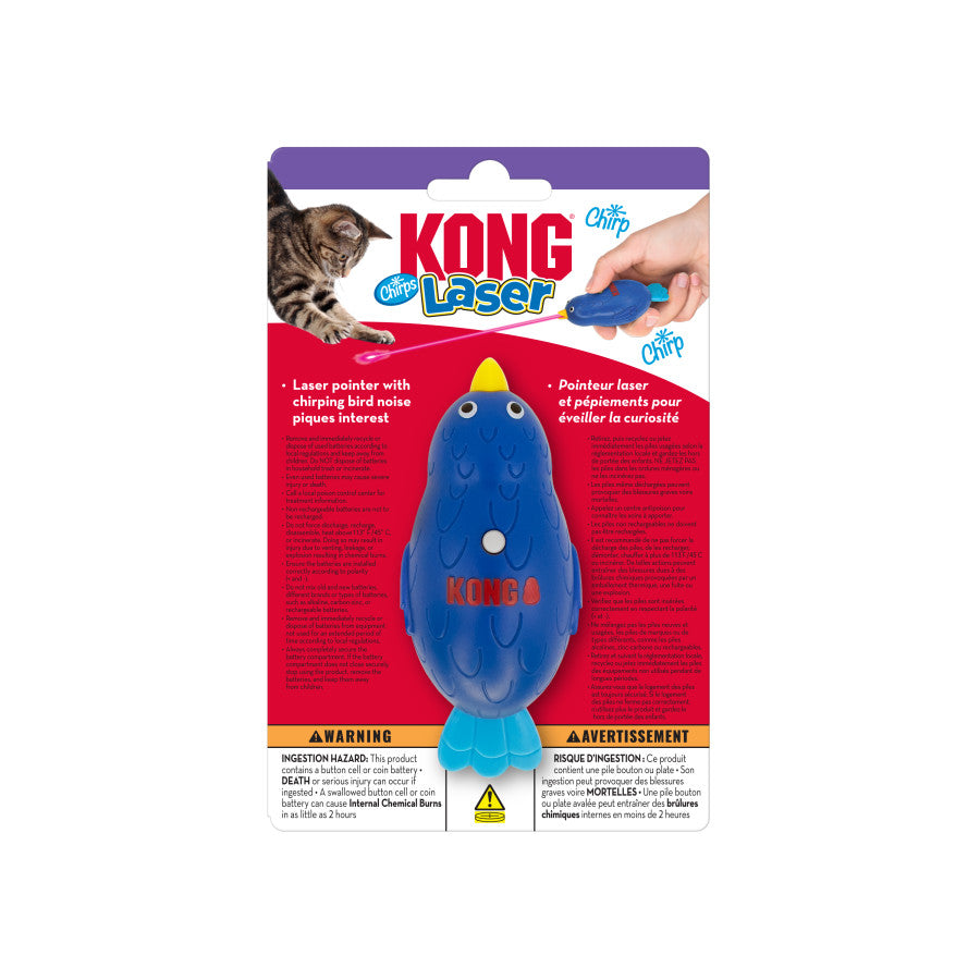 KONG Laser Chirps Bird Cat Toy.