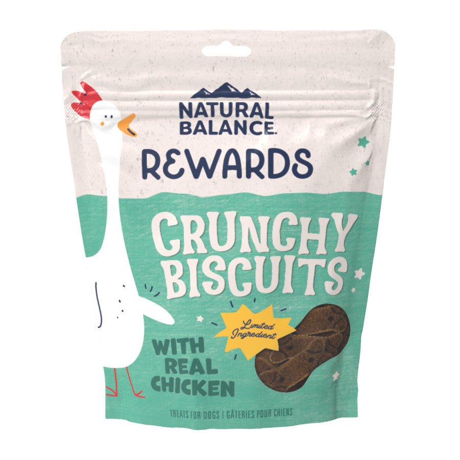 Natural Balance Pet Foods Rewards Crunchy Biscuits Dog Treats