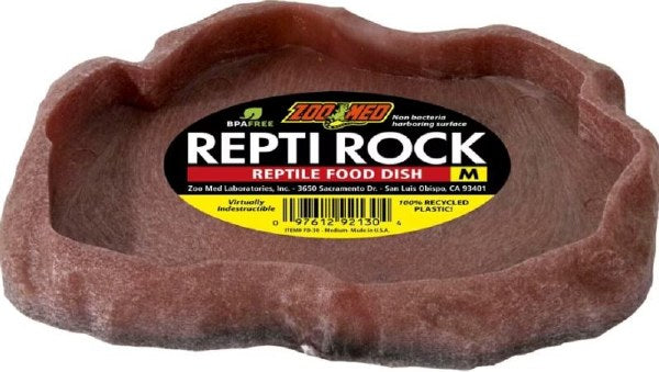 Zoo Med Repti Rock Food Dish Zoo-Med