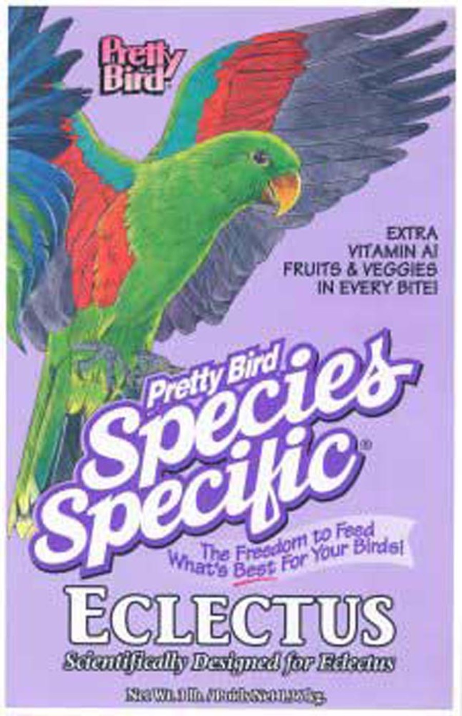 Pretty Bird International Species Specific Eclectus Pelleted Bird Food