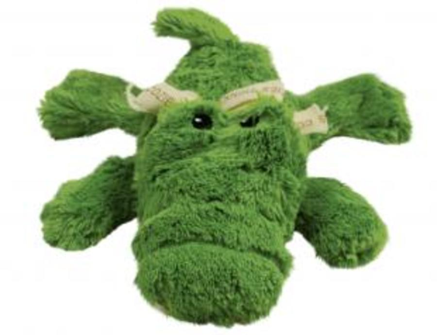 KONG Cozie Ali Alligator Plush Dog Toy