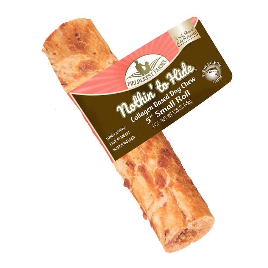 Fieldcrest Farms Nothin' to Hide Collagen Roll Dog Chew Display