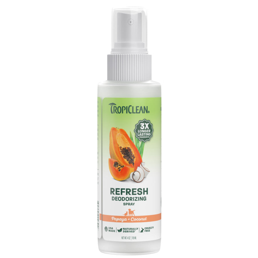 TropiClean Refresh Deodorizing Pet Spray