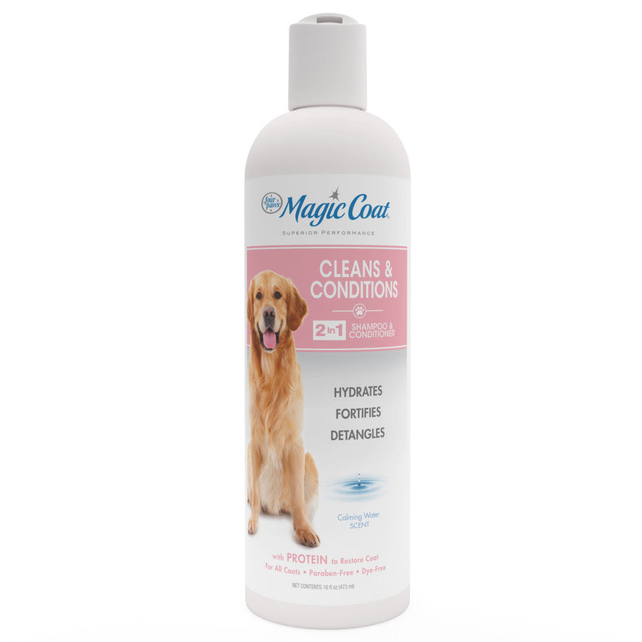 Four Paws Magic Coat Cleanse & Conditions 2-in-1 Dog Shampoo and Conditioner