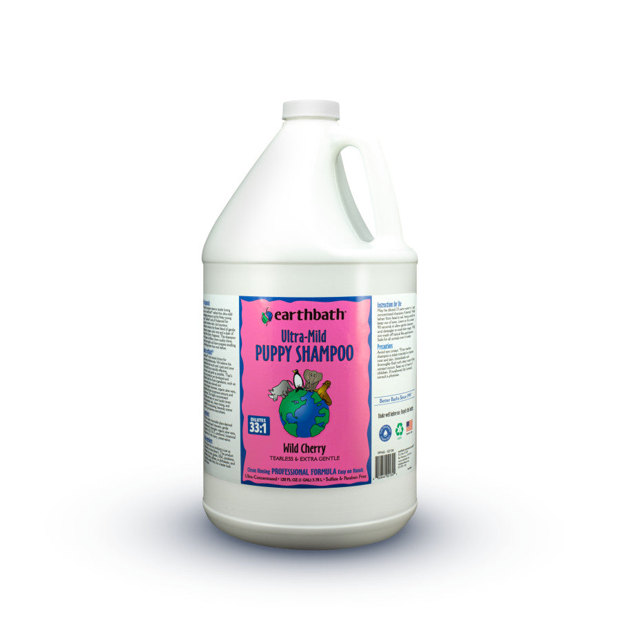 Earthbath Ultra-Mild Puppy Shampoo, Wild Cherry