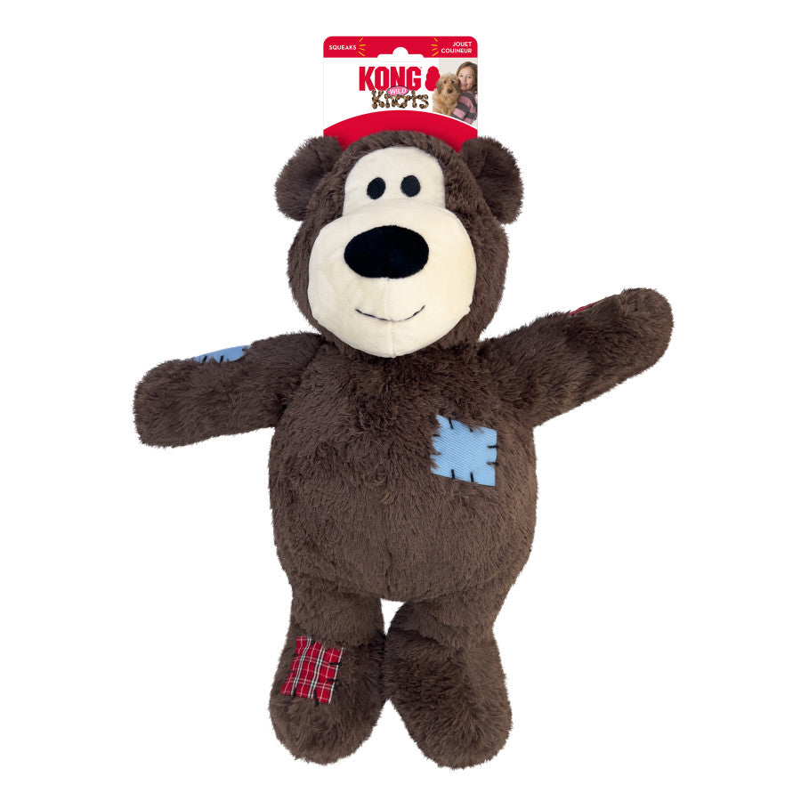 KONG Wild Knots Bear Dog Toy