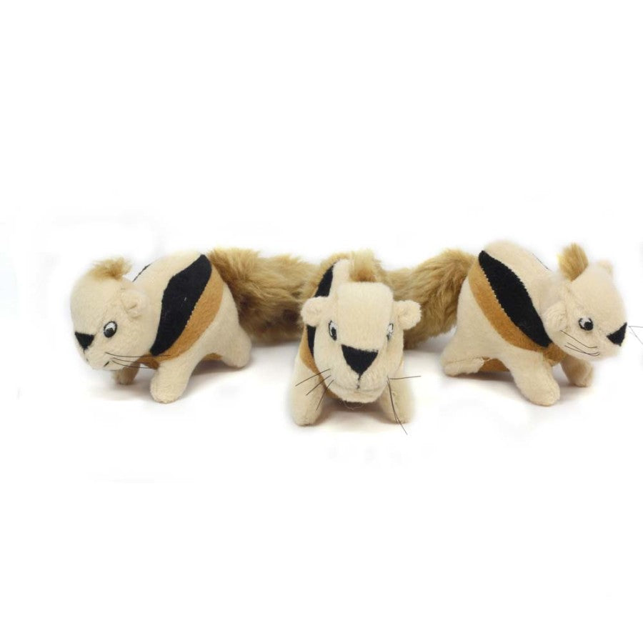 Outward Hound Squeekin' Animals Dog Toy Squirrel