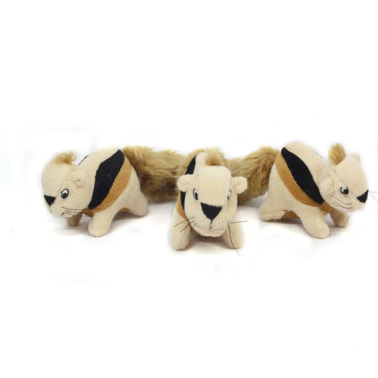 Outward Hound Squeekin' Animals Dog Toy Squirrel
