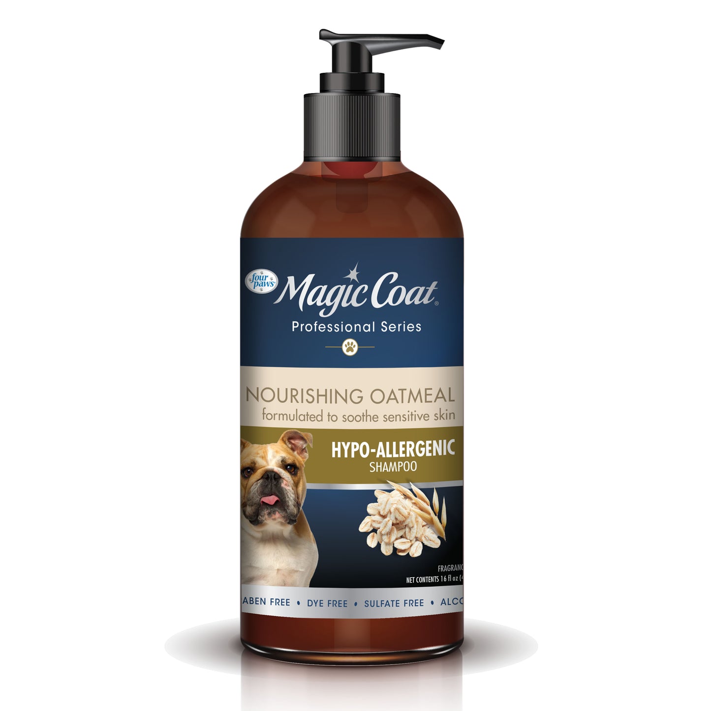 Four Paws Magic Coat Professional Series Nourishing Oatmeal Hypoallergenic Dog Shampoo - Fragrance Free, 1ea/16 oz (1 ct)