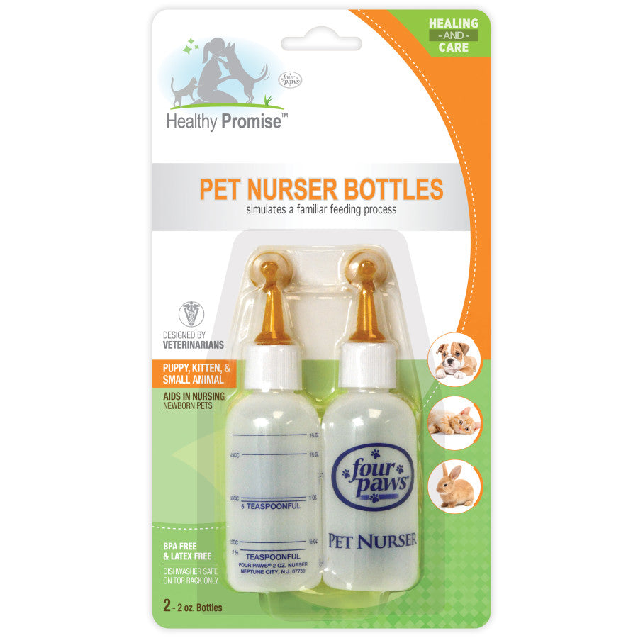 Four Paws Healthy Promise Pet Nurser Bottles