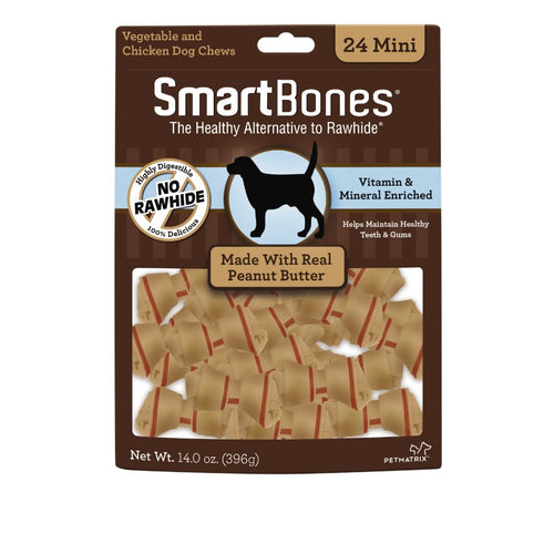 SmartBones Artificial-Free Classic Bone Chew Dog Treat
