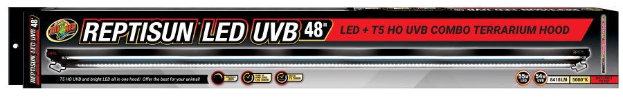 Zoo Med Reptisun LED UVB Combo Terrarium Hood
