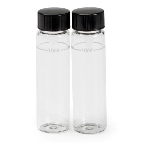 Glass Cuvettes and Caps for Checker Colorimeters Set of 2