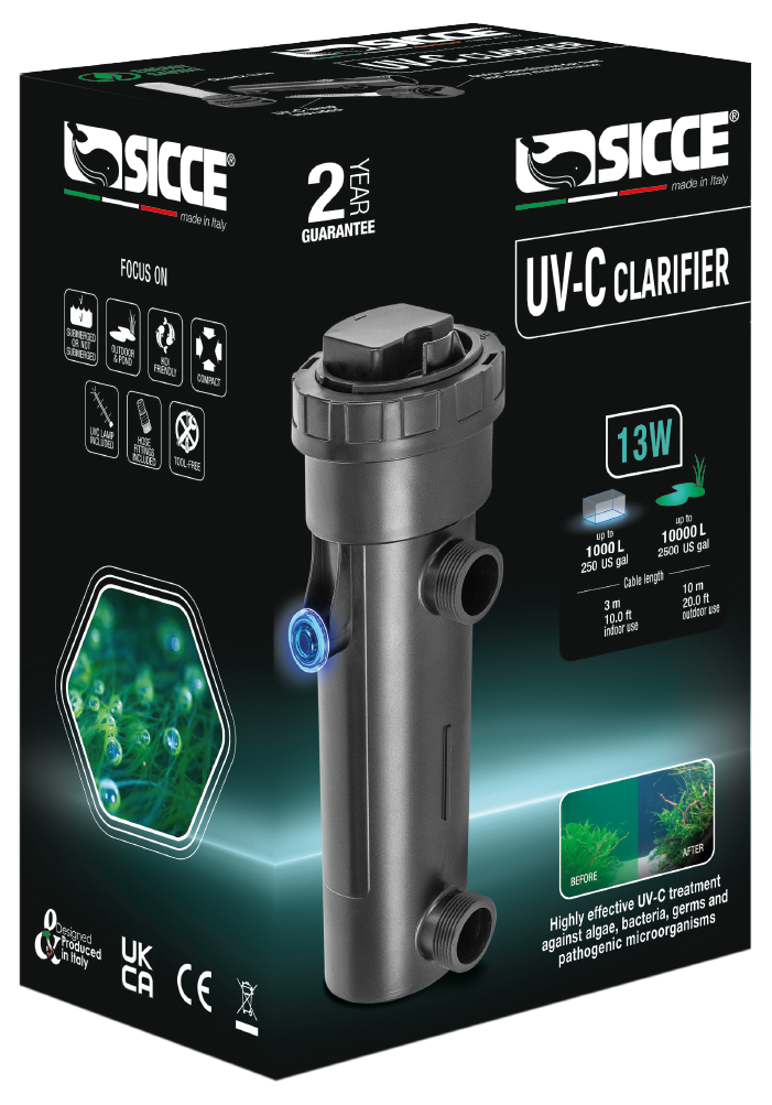 Sicce Sicce UV-C Clarifier 13W Aquarium
