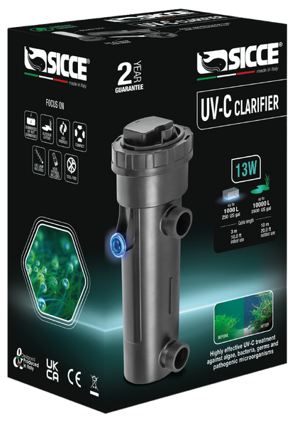 Sicce Sicce UV-C Clarifier 13W Aquarium