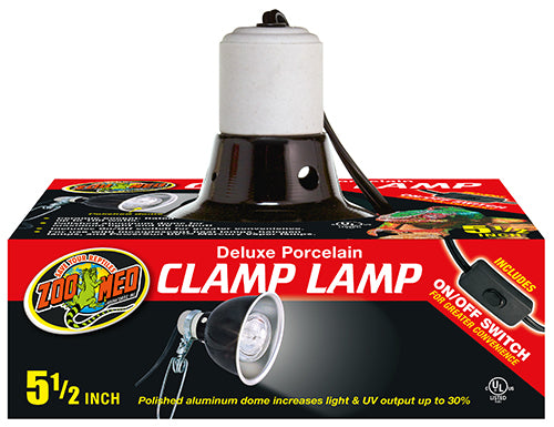 Zoo-Med Deluxe Porcelain Clamp Lamp