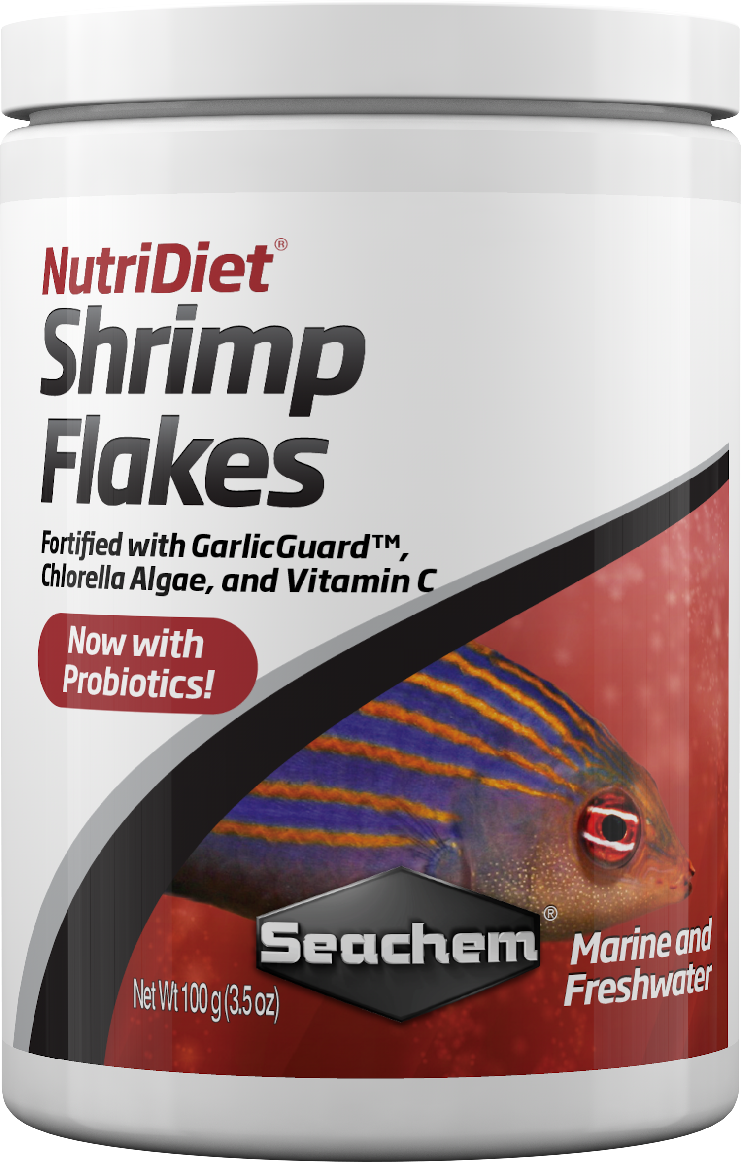 Seachem Laboratories Seachem NutriDiet Shrimp Flakes w/Probiotics