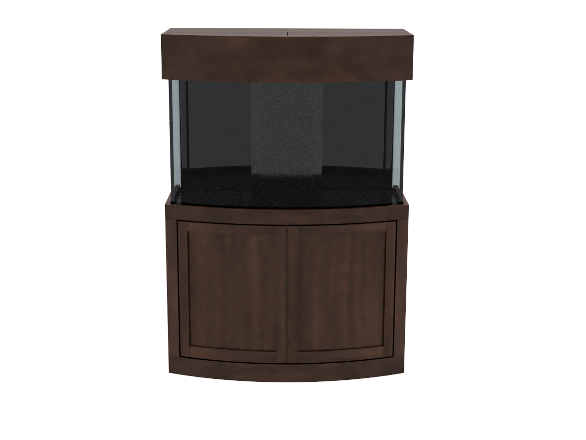 135G Radius Tank Kit Classic Mahogany