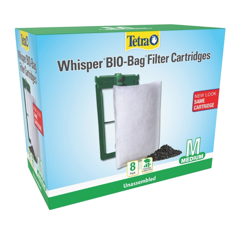 Tetra Whisper Md 8pk Bio-Bag Filter Cartridge