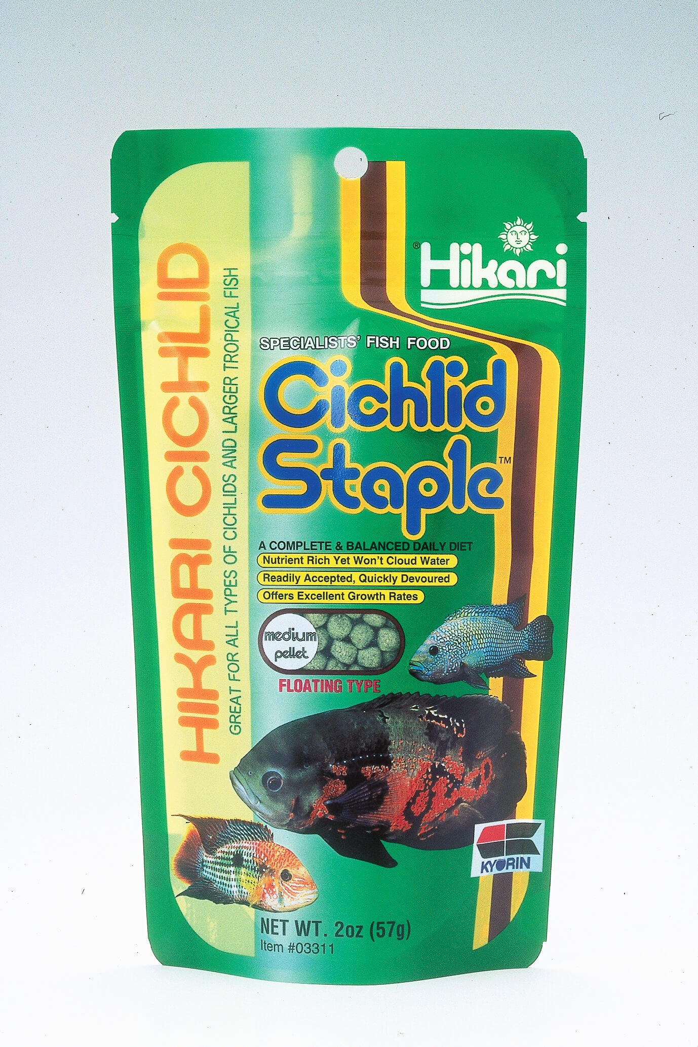 Hikari Cichlid Staple Medium Pellets