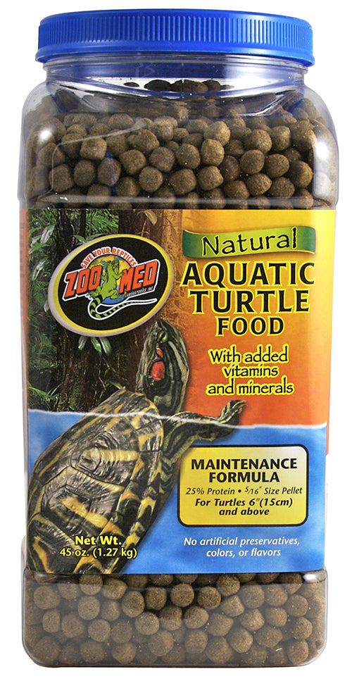 Zoo-Med Nat Aquatic Turtle Food Maint.