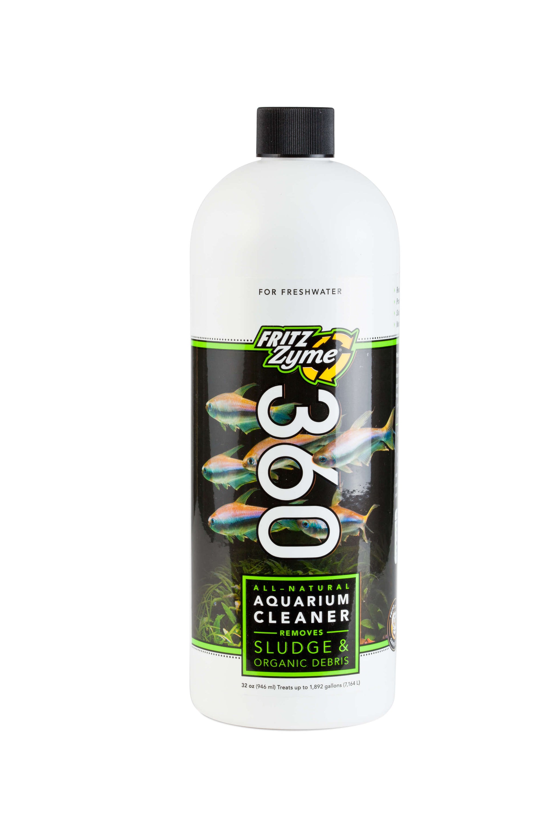 Fritz FritzZyme 360 Biological Aquarium Cleaner FW - 32oz