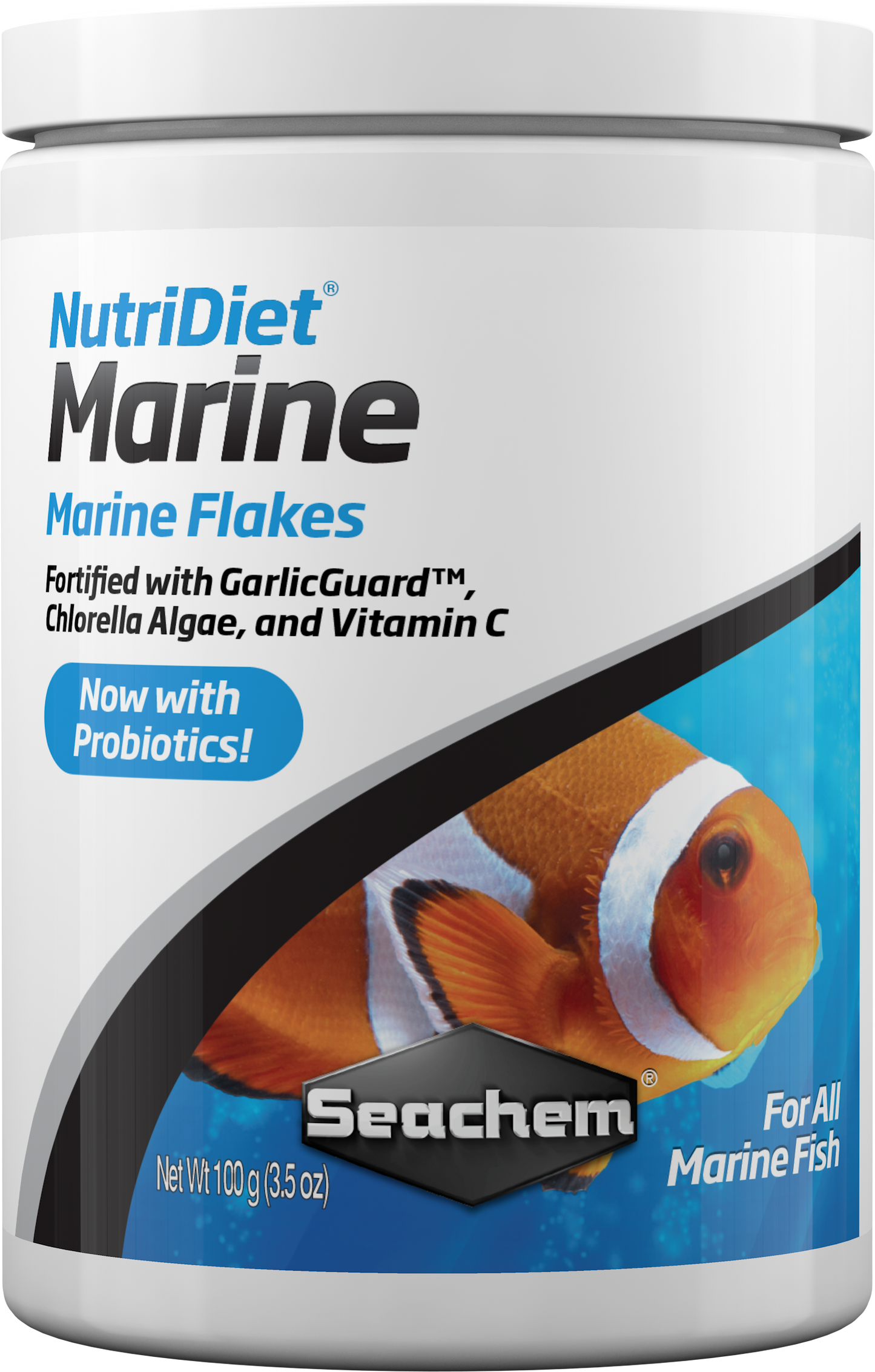 Seachem Laboratories Seachem NutriDiet Marine Flakes w/Probiotics