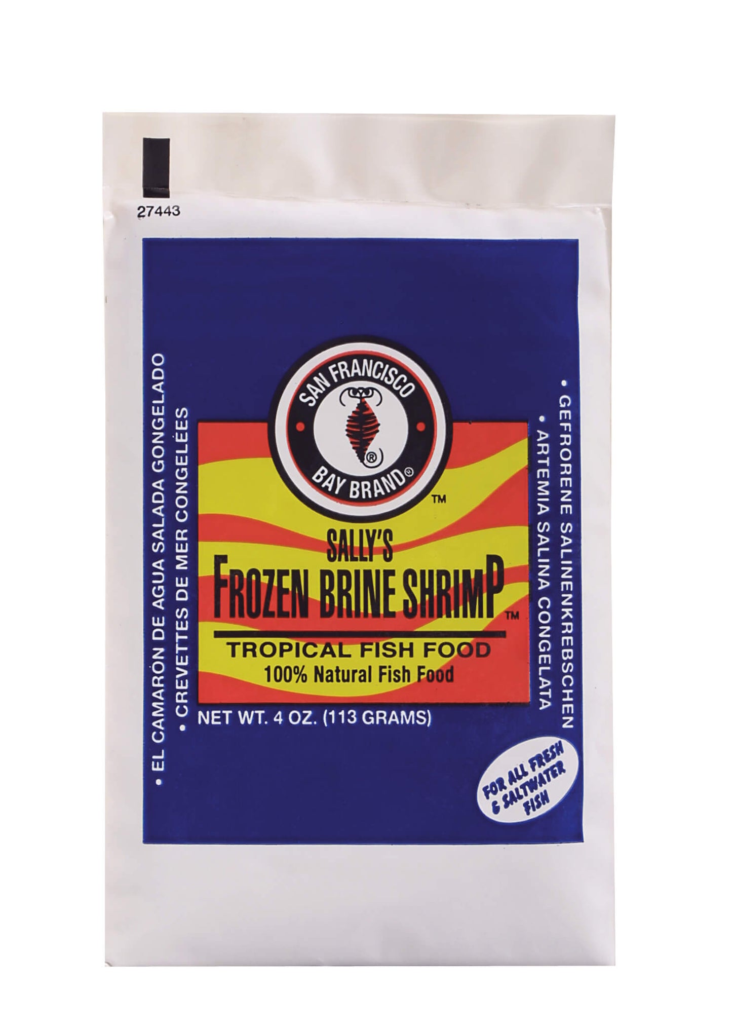 Brine Shrimp Flatpak 4oz (Frozen)