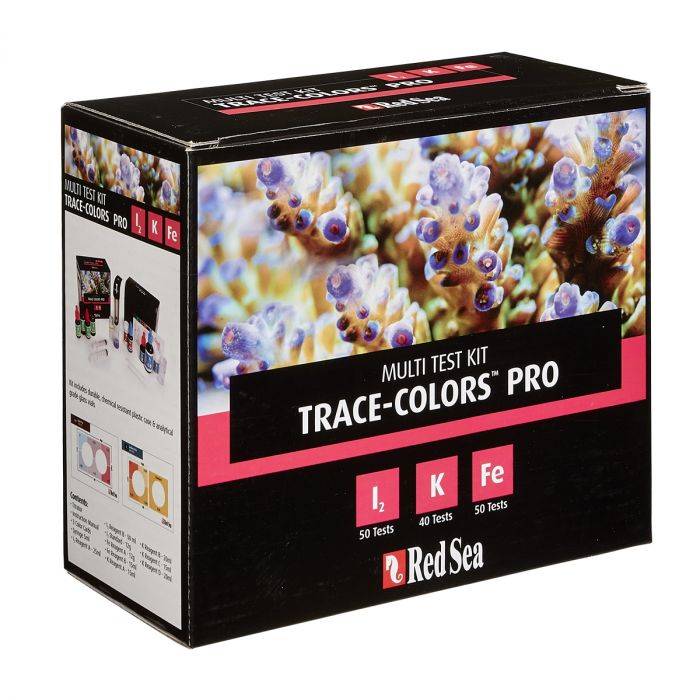 Red Sea Trace Colors Pro Test Kit