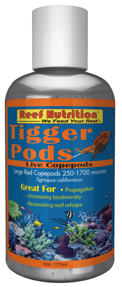 Reef Nutrition Tigger Pods 6oz (Live)