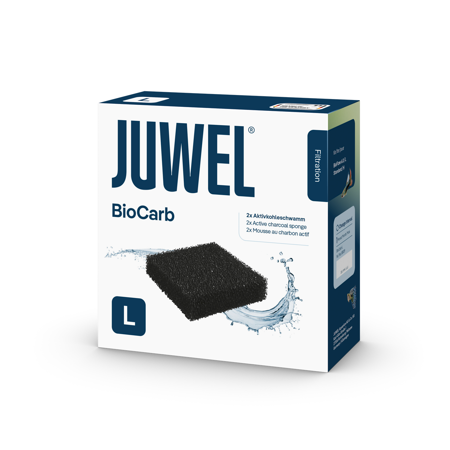 Juwel bioCarb L (Standard) - Active charcoal sponge