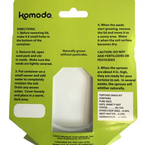 Komodo Grow Your Own Tortoise Grass Kit