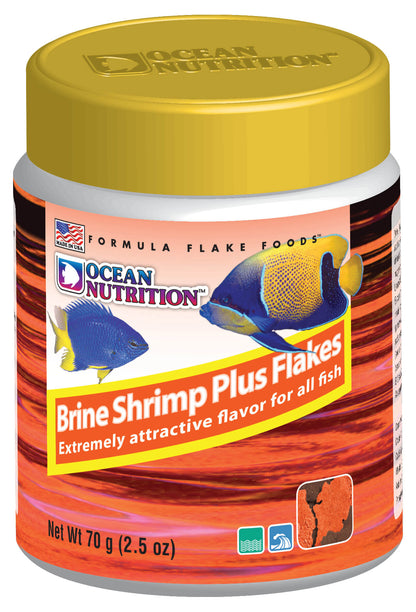Ocean Nutrition Brine Shrimp Plus Flake Food