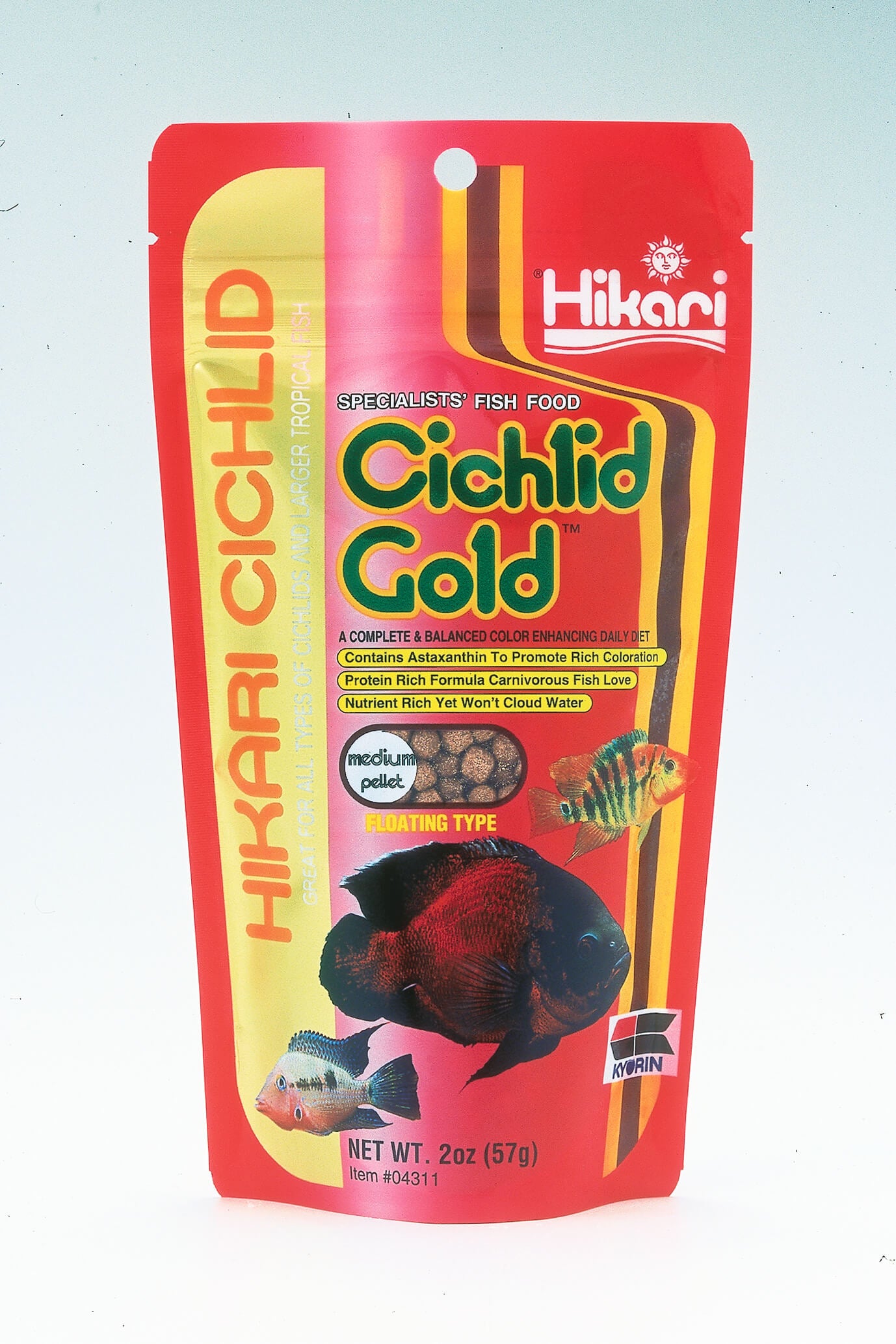 Hikari Cichlid Gold Medium Pellets