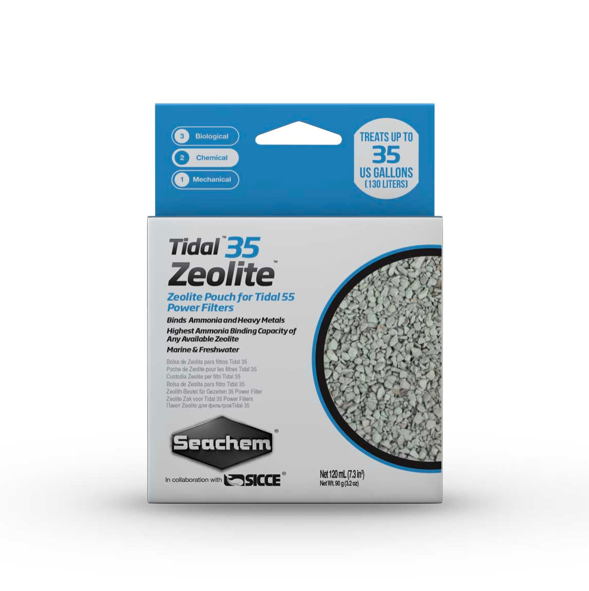 Seachem Laboratories Tidal 35 Zeolite