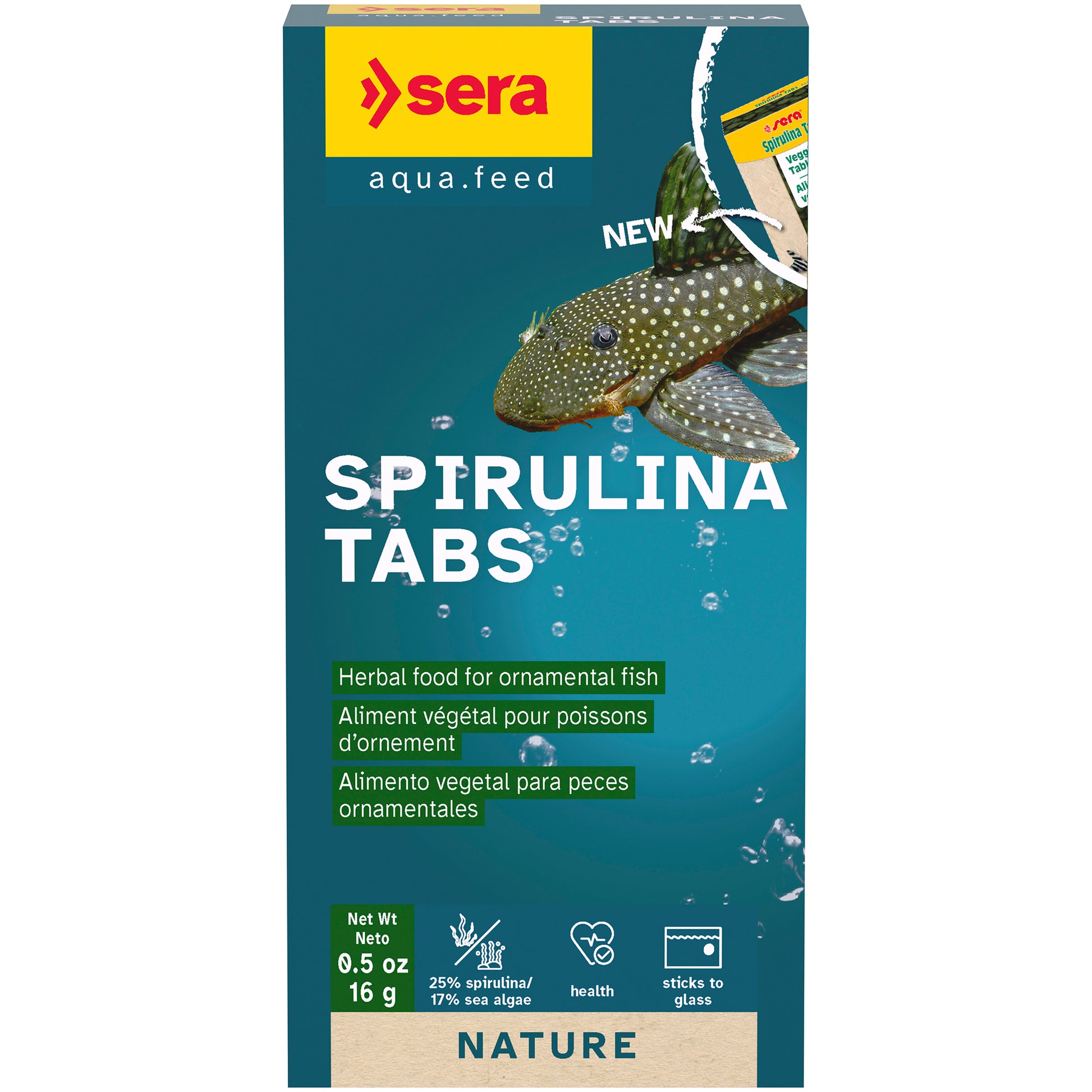 Spirulina Tabs Nature 24 tabl. 0.5 oz