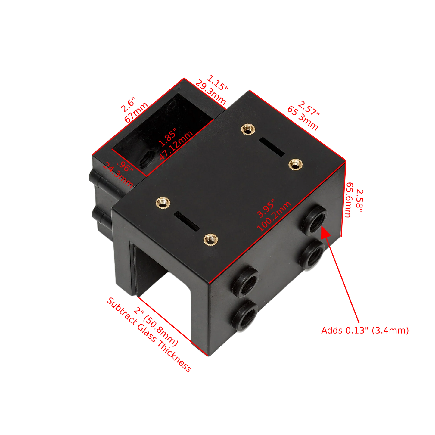 Reef Breeders LLC Reef Breeders Meridian BOT Mount 3 Arms