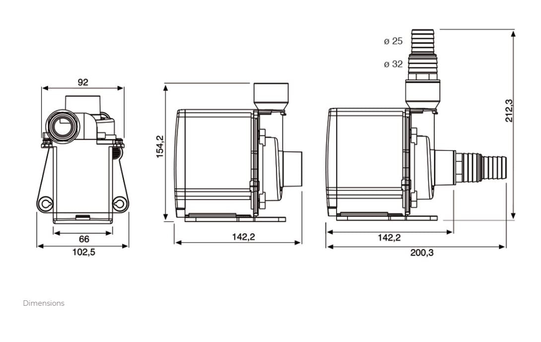 NEWA Jet Pump NJ6000 (1585GPH)