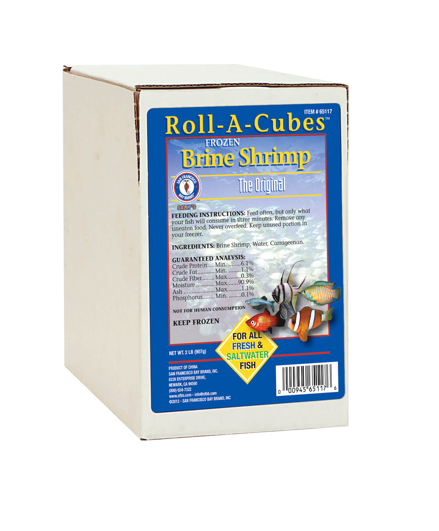 San Francisco Bay Brine Roll-A-Cube Frozen
