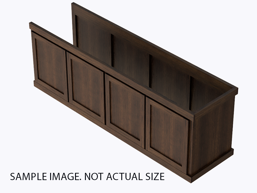 Planet Furniture Classic Peninsula Facade 96x48