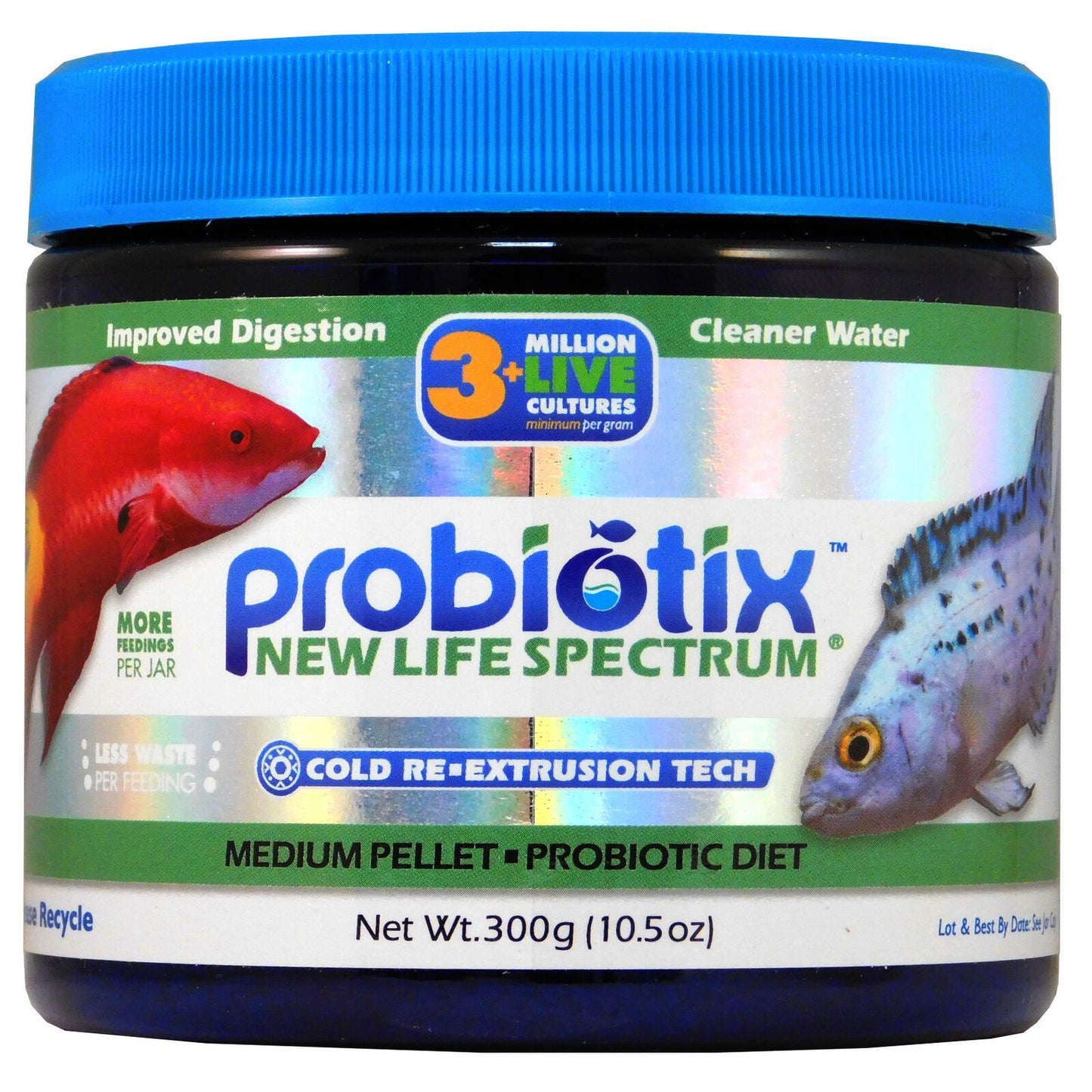 New Life Spectrum 300g Probiotix Med Sinking Pellet 2mm