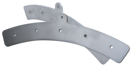 5 Hole Bracket Silver (pair)