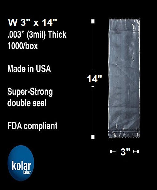Kolar Labs 3x14 2ML Fish Bag 1000ct