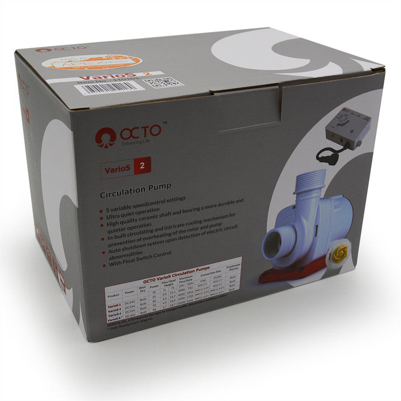 Reef Octopus Octo Varios 2 DC Advanced Controllable Water Pump