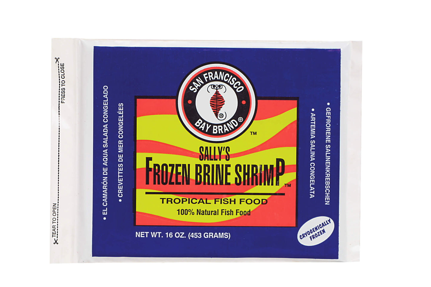 Brine Shrimp Flatpak 16oz (Frozen)