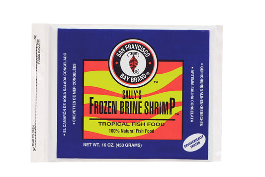 Brine Shrimp Flatpak 16oz (Frozen)