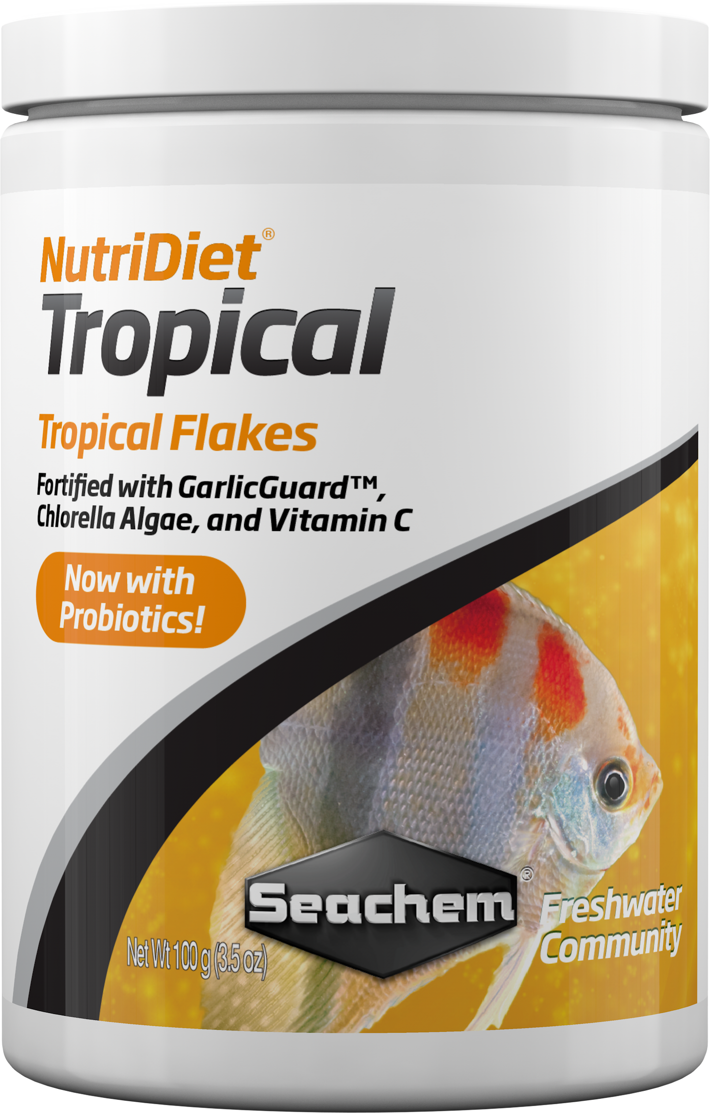 Seachem Laboratories Seachem NutriDiet Tropical Flakes w/Probiotics
